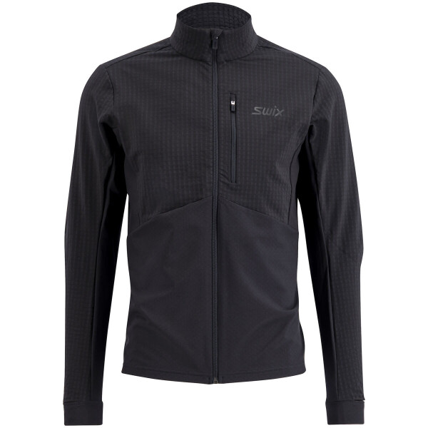 Pánská funkční mikina Swix Pace Hybrid Full Zip Midlayer M