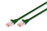 Digitus zelená / Patch kabel / Cat6 / S/FTP / AWG 27/7 / 1m (DK-1644-010/G)