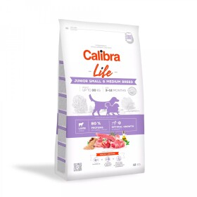 Calibra Dog Life Junior Small & Medium Breed Lamb Hmotnost balení: 12 Kg