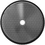 MEXEN - Aura skleněné umyvadlo na desku 39x39 cm, černá 24013970