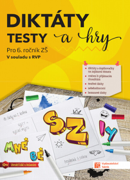 Diktáty, testy a hry pro 6. ročník ZŠ - Ilona Vlachová