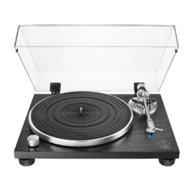 Audio Technica AT-LPW30BK černá / Gramofon / 33.133.345 RPM / RCA / předzesilovač (AT-LPW30BK)