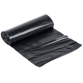 Pytle na odpad černé 80mi 70x110/120l 15 ks - role 10 rolí v kartonu