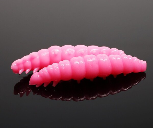 Libra Lures Larva Bubble Gum - 3,5cm 12ks,Libra Lures Larva Bubble Gum - 3,5cm 12ks