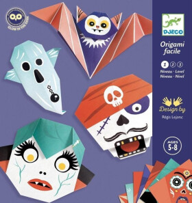 DJECO Origami Děsivá strašidla Halloween