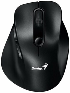 GENIUS Ergo 9000S černá / Bezdrátová myš / 2400 DPI / 2.4 GHz USB-A dongle / Bluetooth / 1x AAA (31030038400)