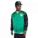 Mitchell & Ness NBA Boston Celtics Primetime Heavyweight Satin Jacket Vintage Logo Celtics M JK8453-BCEKYGN pánské L