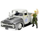 Jada Autíčko Chevrolet Stingray 1969 Street Fighterkovové s otevíratelnými částmi a kovová figurka Cammy White délka 20 cm 1:24