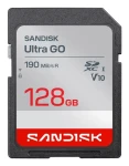 SanDisk Ultra GO 128GB / Paměťová karta / SDXC / UHS-I U3 / V10 / čtení až 190 MB/s (SDSDUGN-128G-GN6IN)