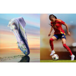 Dětské fotbal kopačky F50 Club TF Mid Jr JI0039 Fialová se zelenou - Adidas fialová - zelená 36