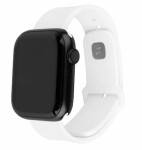 FIXED Set silikonových řemínků Silicone Sporty Strap pro Apple Watch Ultra 49mm bílý (FIXSST2-1029-WH)