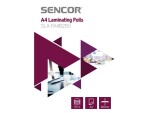 SENCOR SLA FA4B250 Laminovací fólie A4/250mic (100ks) (8590669199273)