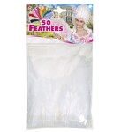 R-Kontakt.cz Peříčka - bílá 10 cm, 50ks