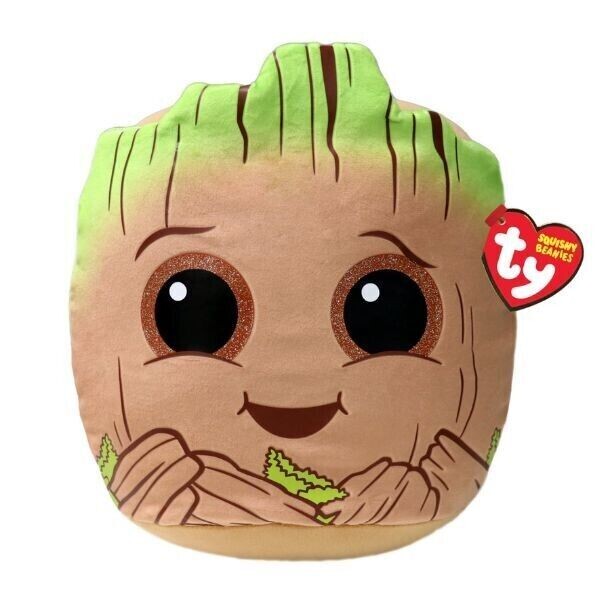 Ty Squishy Beanies Marvel GROOT, 30 cm (1)