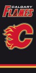 TipTrade Plážová osuška Calgary Flames NHL Black