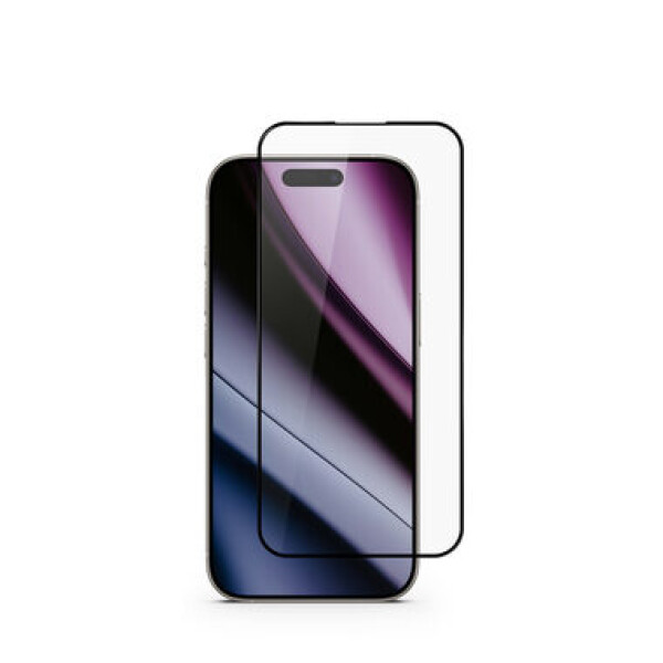 Epico ImpactBuffer Glass 3D Ochranné sklo pro Apple iPhone 15/16 / s instalačním rámečkem (90812151300010)