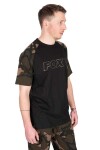 FOX Tričko Black/Camo Outline T-Shirt M (CFX268)