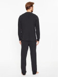 Pánské pyžamo L/S PANT SET 000NM2510E UB1 černé Calvin Klein
