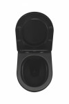 ALCA Sádromodul - předstěnový instalační systém s bílým tlačítkem M1710 + WC REA CARLO MINI RIMLESS ČIERNY MAT + SEDADLO AM101/1120 M1710 MM1