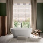 DURAVIT - Wave Vanová baterie do podlahy, matná černá WA5250000046