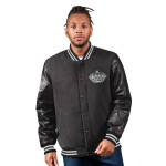 Starter Pánská bunda Los Angeles Kings NHL Vintage First Rounder Varsity Wool Jacket Velikost: L