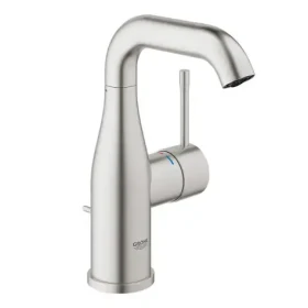 Grohe - Umyvadlová baterie s výpustí, supersteel (23462DC1)