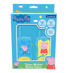 Lexibook vysílačky Prasátko Peppa s dosahem 200 m - Alltoys Lexibook