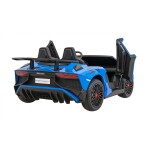 Mamido Dětské elektrické autíčko Lamborghini Aventador SV modré
