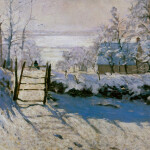 Nástěnný poznámkový kalendář 2026 NOTIQUE - Claude Monet, 30 x 30 cm