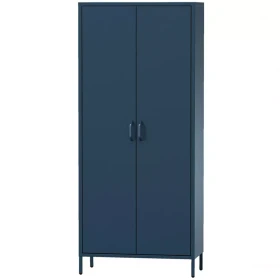 Skříň Kovová Flavio Modern Dark Blue