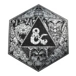 Puzzle Dungeons and Dragons - Kostka v plechové krabičce 750 dílků - Paladone