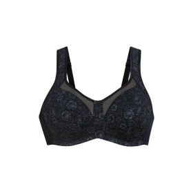Clara Art komfortní podprsenka 5873 black/anthracite - Anita Classix 445 black/anthracite 105F