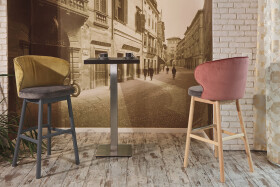 NábytekProNás Designová barová židle TWIST 410
