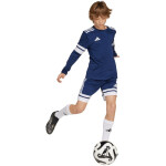 Adidas Squadra 25 dětské tričko s dlouhým rukávem tmavě modré JJ0049 116 cm
