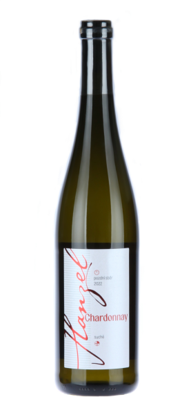 Vinařství Hanzel, Chardonnay pozdní sběr 2022, 12,5%, 0,75L (holá lahev)