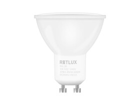 Žárovka LED GU10 5W bílá teplá RETLUX REL 36 2ks