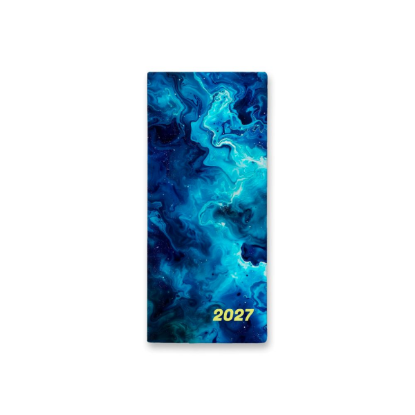 Diář PVC měsíční 2027 Ocean