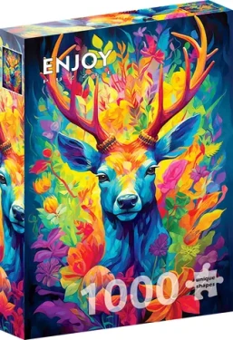 ENJOY Puzzle Jelen královský