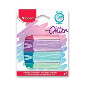 MAPED Zvýrazňovače Classic Glitter 4ks (141635)