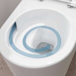 HANSGROHE - EluPura S Závěsné WC, AquaHelix, SmartClean, bílá 61114450