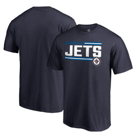 Fanatics Pánské Tričko Winnipeg Jets Iconic Collection On Side Stripe Velikost: