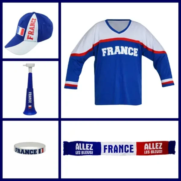 SPORTTEAM Fan sada Francie 004 Pub Pack Hokej (4891223115017)