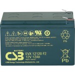 CSB Battery EVX12170 olověný akumulátor 12 V 17 Ah olověný se skelným rounem (š x v x h) 181 x 167 x 76 mm šroubované M5