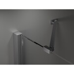 MEXEN/S - Velar Duo sprchový kout, posuvné dveře 100 x 90, transparent, grafit metal 871-100-090-02-95