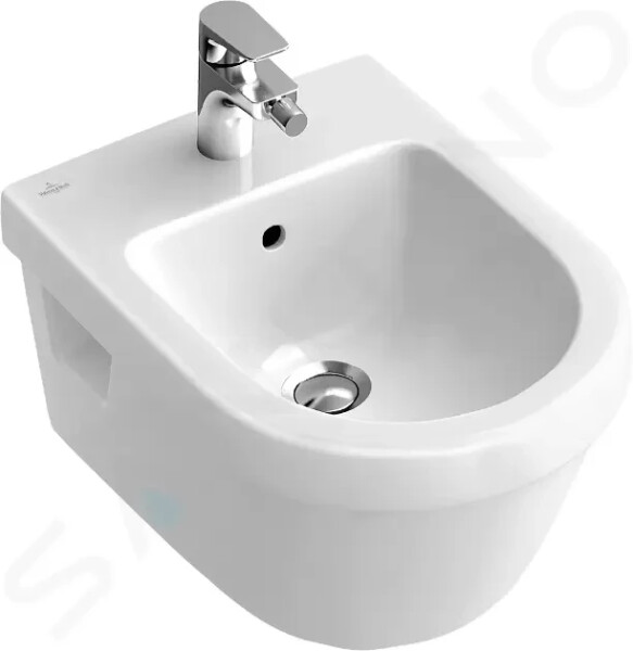 VILLEROY & BOCH - Architectura Závěsný bidet s přepadem, alpská bílá 54840001