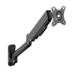 LogiLink BP0145 černá / Držák na monitor / VESA 75x75-100x100 / 17-32" / do 9 kg / plynová pružina (BP0145)