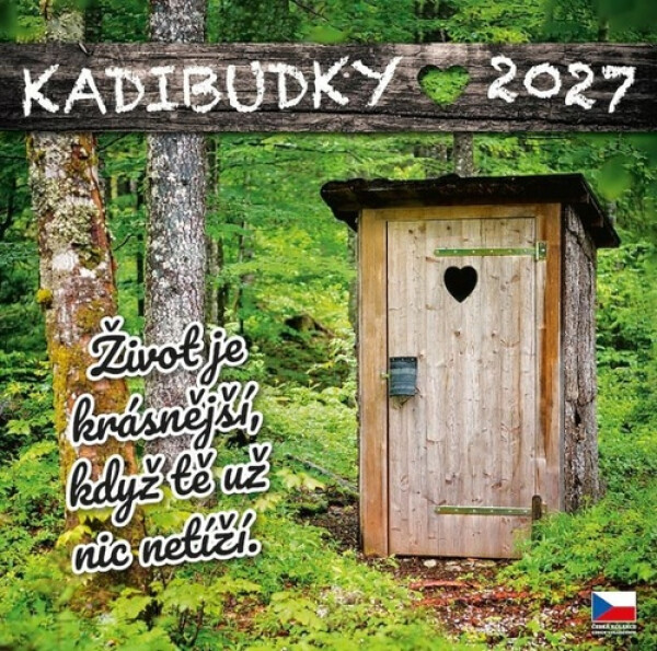 Kalendář nástěnný 2027 - Kadibudky