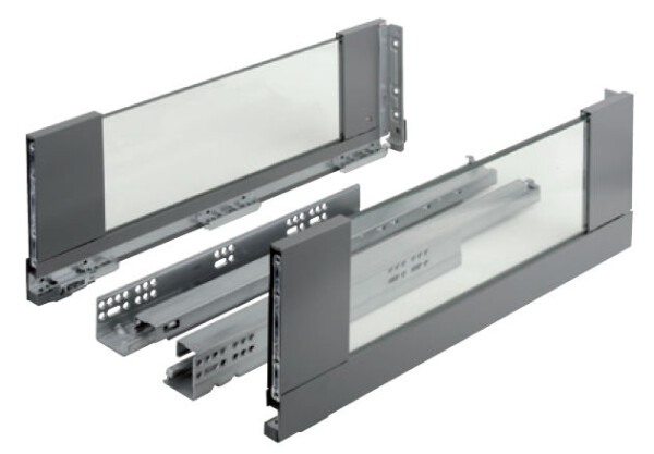 Strong výsuv StrongMax 500/185mm šedý sklo (502967)