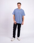Tričko Carhartt WIP S/S Nelson T-Shirt Gentle Blue garment dyed
