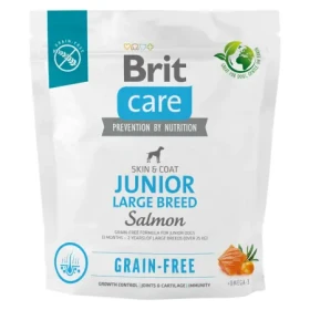 Brit Care Grain-free Junior Large Breed Salmon 1 kg